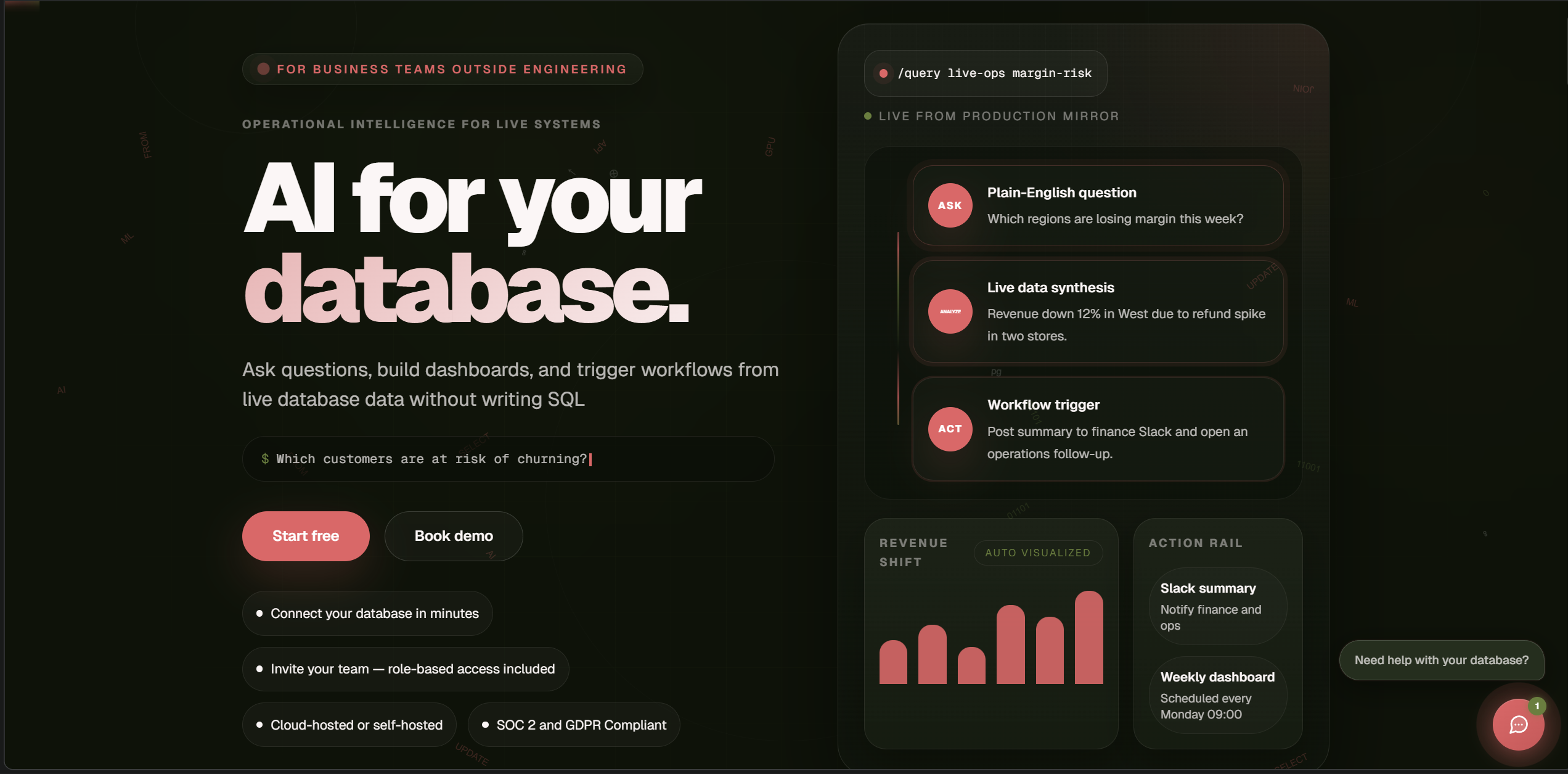 Preview of AI for Database